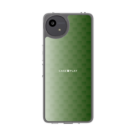 Slim Protection Case［ CASEPLAY Check - Green ］