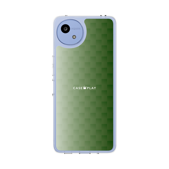 Slim Protection Case［ CASEPLAY Check - Green ］