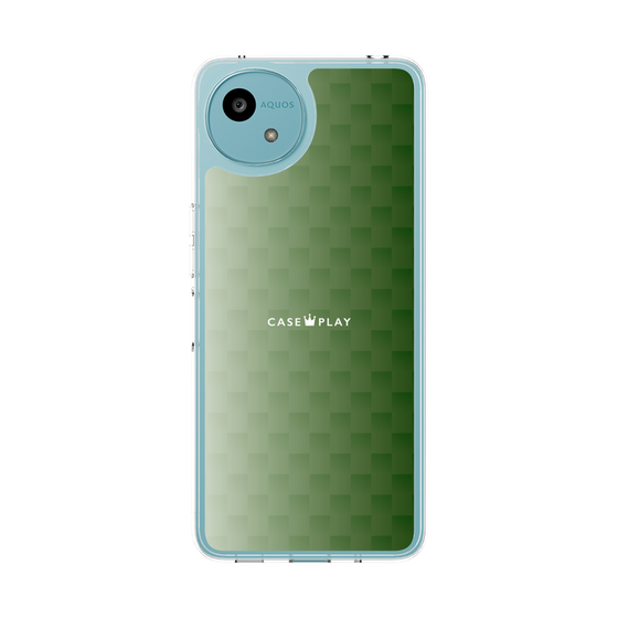 Slim Protection Case［ CASEPLAY Check - Green ］