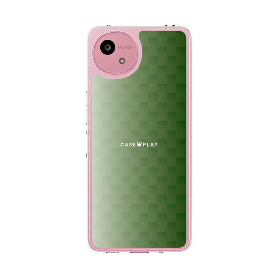 Slim Protection Case［ CASEPLAY Check - Green ］