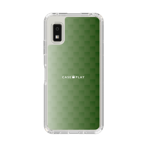 Slim Protection Case［ CASEPLAY Check - Green ］