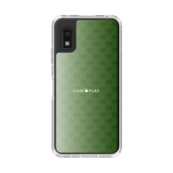 Slim Protection Case［ CASEPLAY Check - Green ］