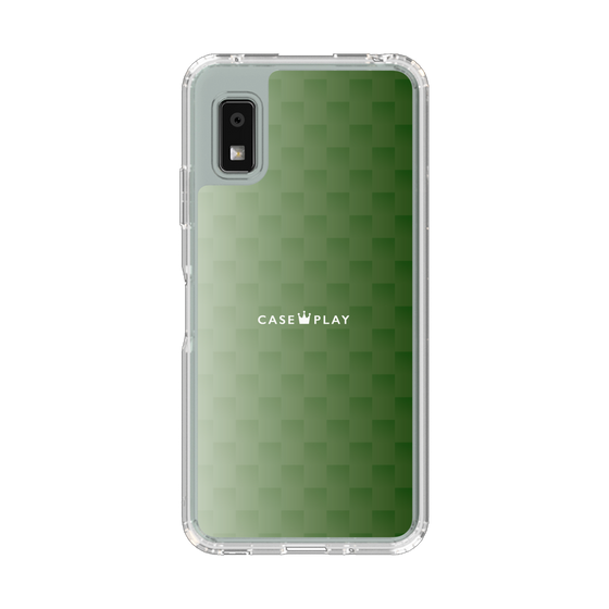 Slim Protection Case［ CASEPLAY Check - Green ］