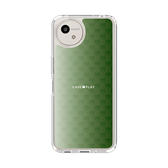 Slim Protection Case［ CASEPLAY Check - Green ］