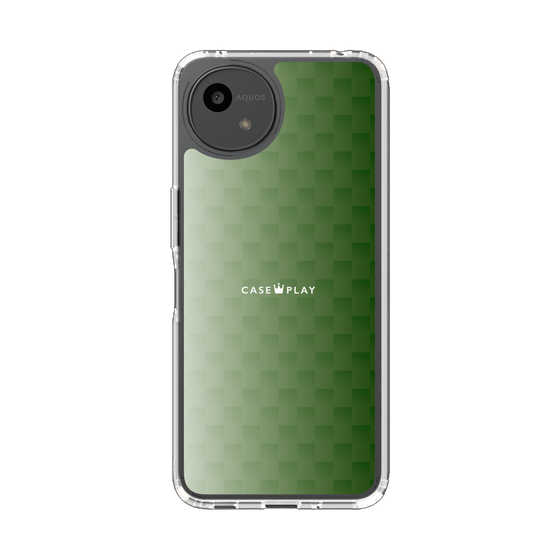 Slim Protection Case［ CASEPLAY Check - Green ］