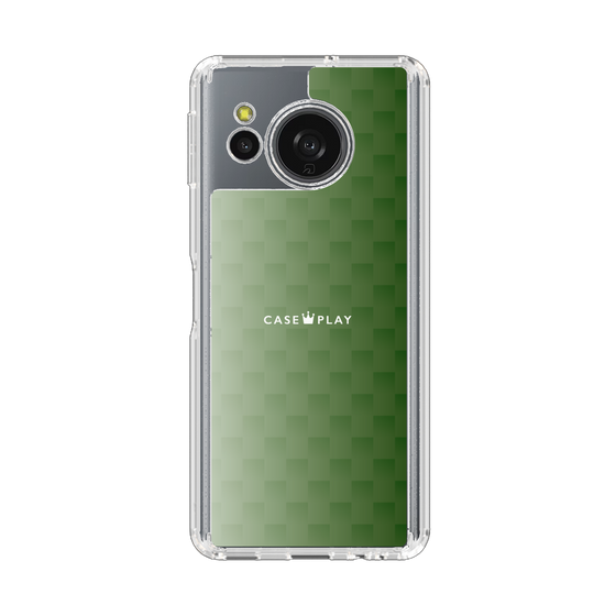Slim Protection Case［ CASEPLAY Check - Green ］