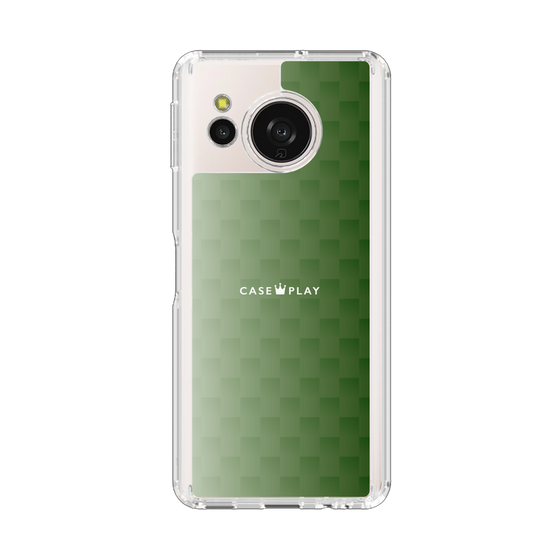 Slim Protection Case［ CASEPLAY Check - Green ］
