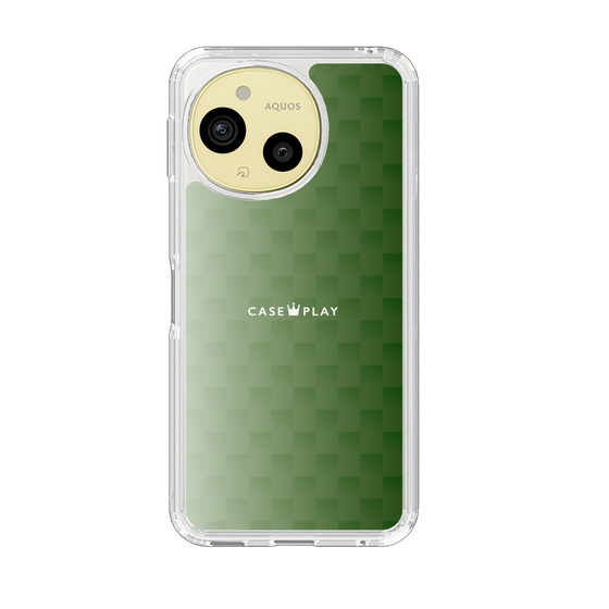 Slim Protection Case［ CASEPLAY Check - Green ］