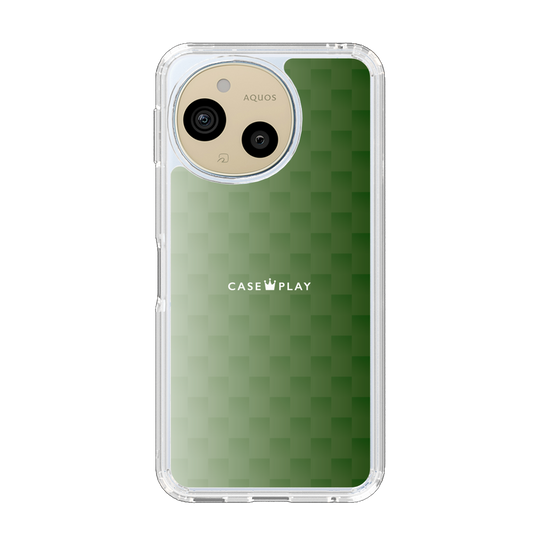 Slim Protection Case［ CASEPLAY Check - Green ］