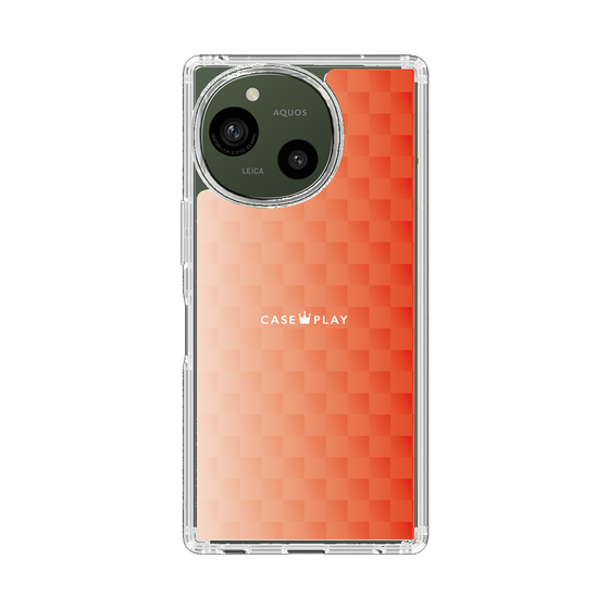Slim Protection Case［ CASEPLAY Check - Orange ］