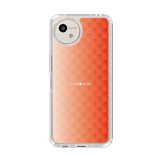Slim Protection Case［ CASEPLAY Check - Orange ］