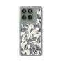 Slim Protection Case［ LAGUNAMOON - BotanicalJacquard - White×Black ］