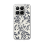 Slim Protection Case［ LAGUNAMOON - BotanicalJacquard - White×Black ］