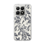 Slim Protection Case［ LAGUNAMOON - BotanicalJacquard - White×Black ］