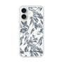 Slim Protection Case［ LAGUNAMOON - BotanicalJacquard - Clear×Black ］