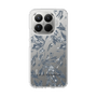 Slim Protection Case［ LAGUNAMOON - BotanicalJacquard - Clear×Black ］