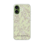 Slim Protection Case［ LAGUNAMOON - BotanicalJacquard - White×Beige ］
