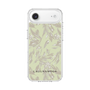 Slim Protection Case［ LAGUNAMOON - BotanicalJacquard - White×Beige ］
