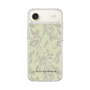 Slim Protection Case［ LAGUNAMOON - BotanicalJacquard - White×Beige ］