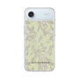 Slim Protection Case［ LAGUNAMOON - BotanicalJacquard - White×Beige ］