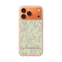 Slim Protection Case［ LAGUNAMOON - BotanicalJacquard - White×Beige ］