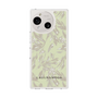Slim Protection Case［ LAGUNAMOON - BotanicalJacquard - White×Beige ］