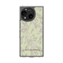 Slim Protection Case［ LAGUNAMOON - BotanicalJacquard - White×Beige ］
