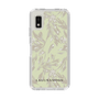 Slim Protection Case［ LAGUNAMOON - BotanicalJacquard - White×Beige ］