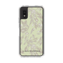 Slim Protection Case［ LAGUNAMOON - BotanicalJacquard - White×Beige ］