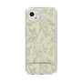 Slim Protection Case［ LAGUNAMOON - BotanicalJacquard - White×Beige ］