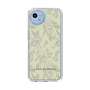 Slim Protection Case［ LAGUNAMOON - BotanicalJacquard - White×Beige ］
