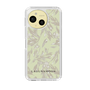 Slim Protection Case［ LAGUNAMOON - BotanicalJacquard - White×Beige ］