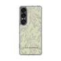 Slim Protection Case［ LAGUNAMOON - BotanicalJacquard - White×Beige ］