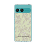 Slim Protection Case［ LAGUNAMOON - BotanicalJacquard - White×Beige ］