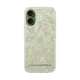 Slim Protection Case［ LAGUNAMOON - BotanicalJacquard - Clear×Beige ］
