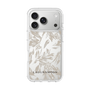 Slim Protection Case［ LAGUNAMOON - BotanicalJacquard - Clear×Beige ］