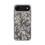 Slim Protection Case［ LAGUNAMOON - BotanicalJacquard - Clear×Beige ］