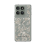 Slim Protection Case［ LAGUNAMOON - BotanicalJacquard - Clear×Beige ］