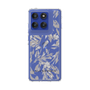 Slim Protection Case［ LAGUNAMOON - BotanicalJacquard - Clear×Beige ］