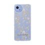 Slim Protection Case［ LAGUNAMOON - BotanicalJacquard - Clear×Beige ］