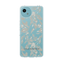Slim Protection Case［ LAGUNAMOON - BotanicalJacquard - Clear×Beige ］