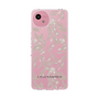 Slim Protection Case［ LAGUNAMOON - BotanicalJacquard - Clear×Beige ］
