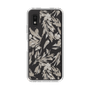Slim Protection Case［ LAGUNAMOON - BotanicalJacquard - Clear×Beige ］