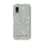 Slim Protection Case［ LAGUNAMOON - BotanicalJacquard - Clear×Beige ］