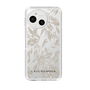 Slim Protection Case［ LAGUNAMOON - BotanicalJacquard - Clear×Beige ］