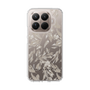 Slim Protection Case［ LAGUNAMOON - BotanicalJacquard - Clear×Beige ］