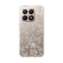 Slim Protection Case［ LAGUNAMOON - BotanicalJacquard - Clear×Beige ］