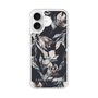 Slim Protection Case［ LAGUNAMOON - NuanceFlower - Navy ］