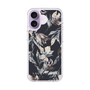 Slim Protection Case［ LAGUNAMOON - NuanceFlower - Navy ］