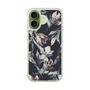 Slim Protection Case［ LAGUNAMOON - NuanceFlower - Navy ］